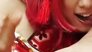 动漫角色扮演直播口交